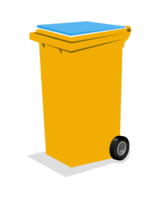FJL Waste Services 240 litre Waste Bin